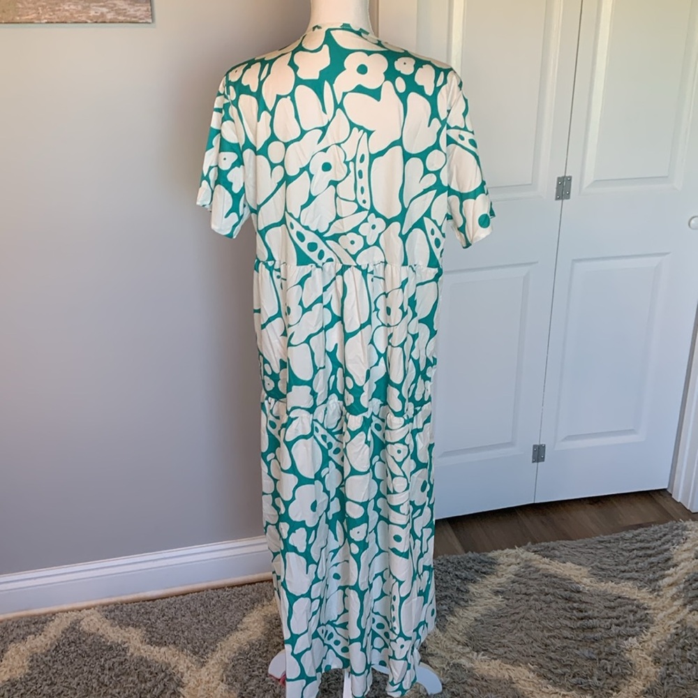 Women’s Summer tier causal boho floral dress size XXL - Picture 5 of 13